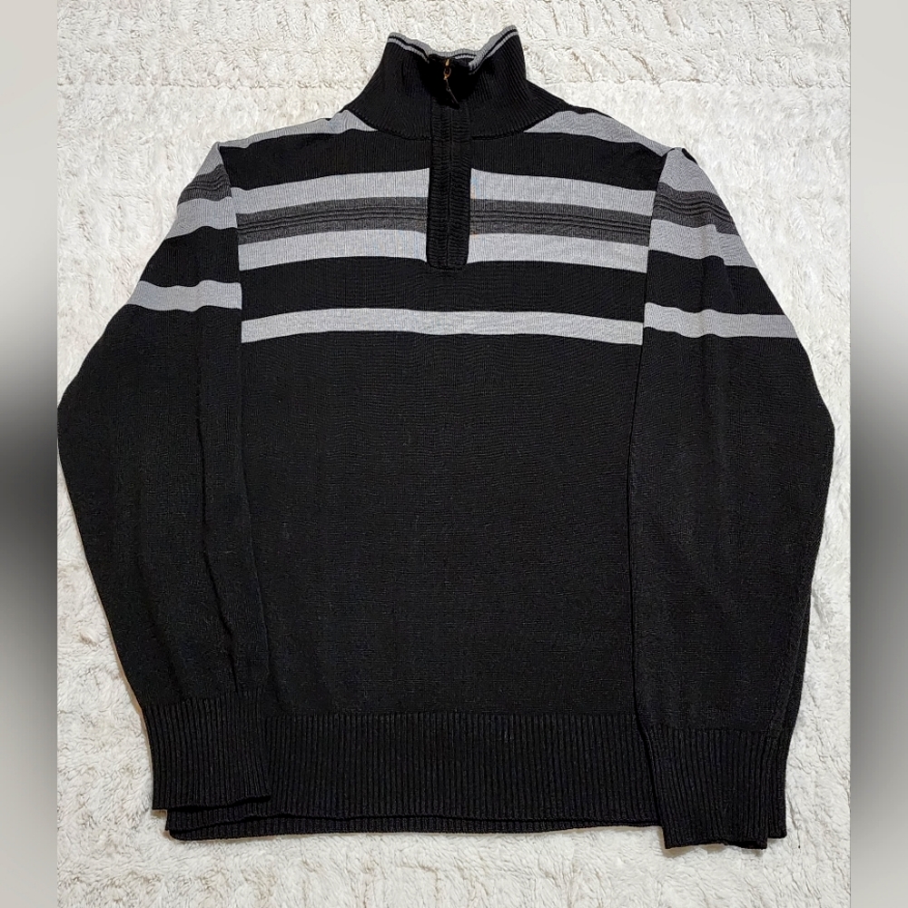 Long Sleeve Quarter-zip Sweater